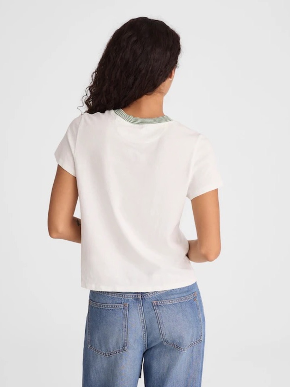 Madewell The Relaxed Tee in Vintage Jersey S - Picture 4 of 9